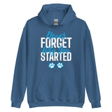 Never forget why you started Unisex Hoodie-Unisex Hoodie | Gildan 18500-I love Veterinary