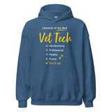 Checklist of the best Vet Tech Unisex Hoodie-Unisex Hoodie | Gildan 18500-I love Veterinary