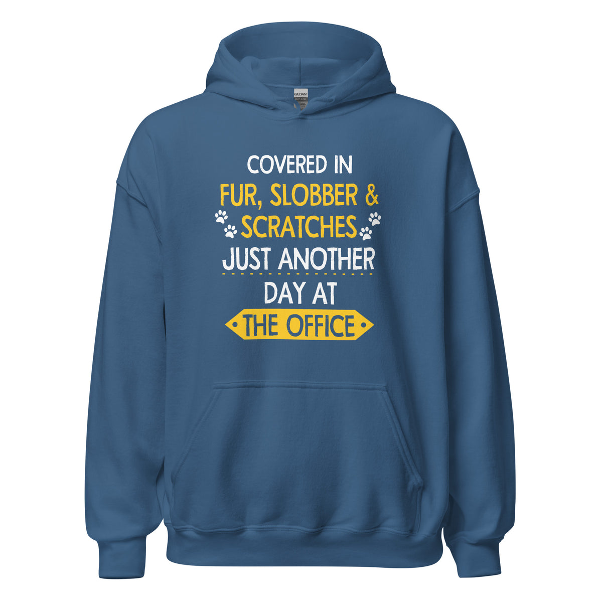 Fur, Slobber, Scratches Unisex Hoodie-Unisex Hoodie | Gildan 18500-I love Veterinary