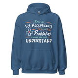 I'm a vet receptionist, I solve problems Unisex Hoodie-I love Veterinary