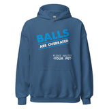 Veterinary - Balls are Overrated Unisex Hoodie-I love Veterinary