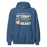 Vet Assistant work of heart - Unisex Hoodie-I love Veterinary