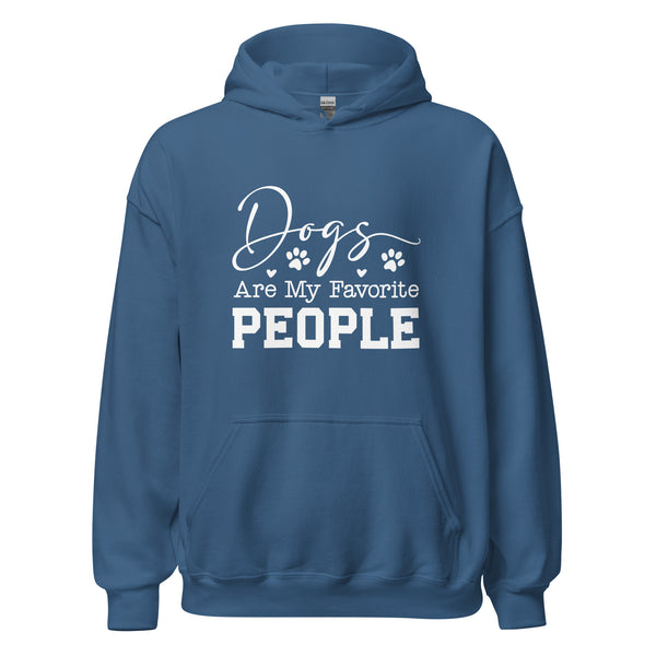 Dogs Are My Favorite People Unisex Hoodie-I love Veterinary