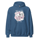When life sucks pet a dog Unisex Hoodie-I love Veterinary
