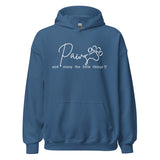 Paws and enjoy the little things Unisex Hoodie-I love Veterinary
