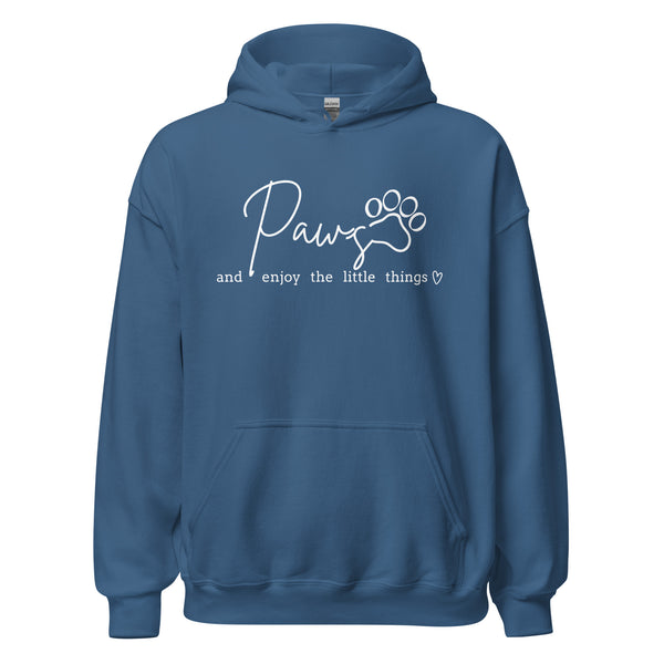 Paws and enjoy the little things Unisex Hoodie-I love Veterinary