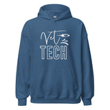 Vet Tech Needle Unisex Hoodie-I love Veterinary