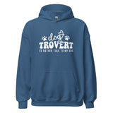 I'd rather talk to my Dog Unisex Hoodie-I love Veterinary