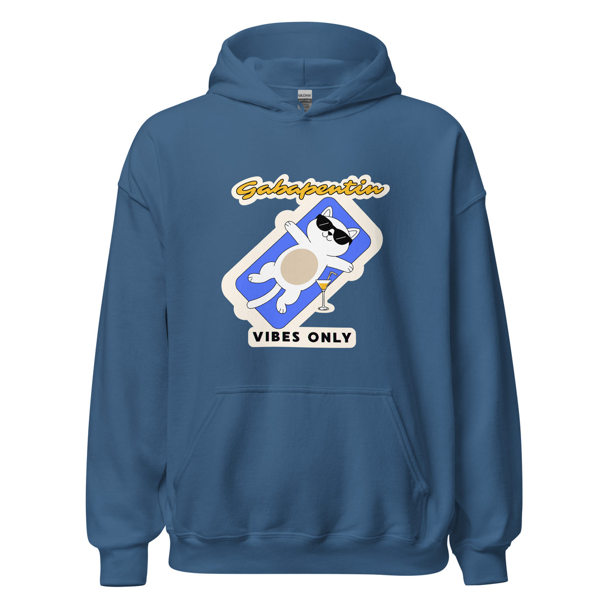 Gabapentin vibes only Unisex Hoodie-I love Veterinary