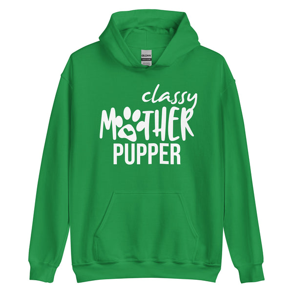 Classy mother pupper Unisex Hoodie-I love Veterinary