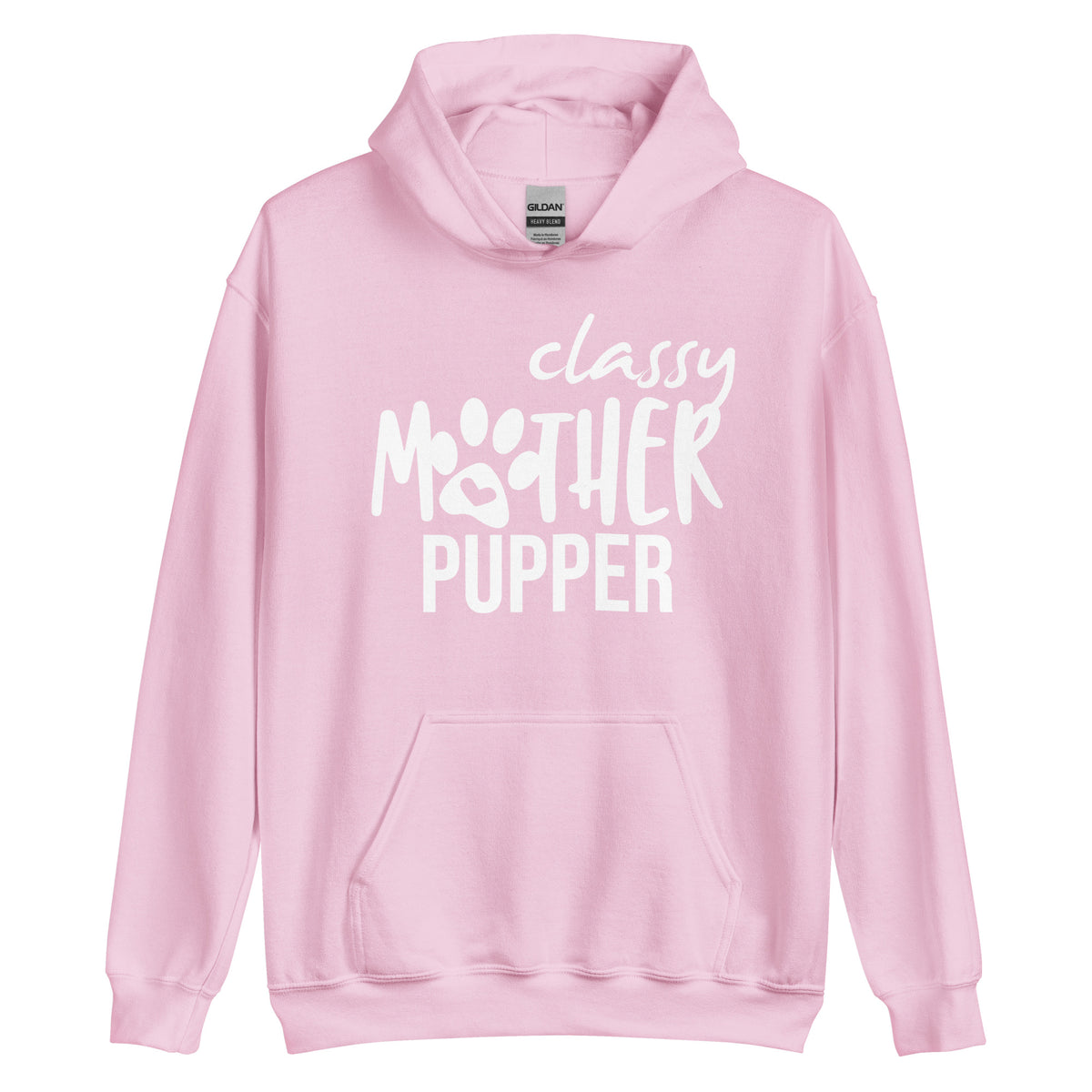 Classy mother pupper Unisex Hoodie-Unisex Hoodie | Gildan 18500-I love Veterinary