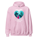 Not just job it's Love Unisex Hoodie-Unisex Hoodie | Gildan 18500-I love Veterinary