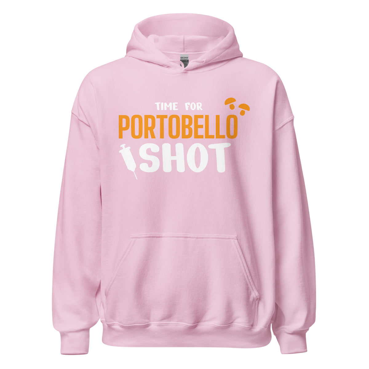 Time for Portobello shot Unisex Hoodie-Unisex Hoodie | Gildan 18500-I love Veterinary