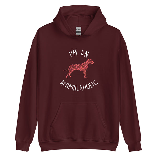 I'm an animalaholic Unisex Hoodie-Unisex Hoodie | Gildan 18500-I love Veterinary