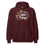 I like to Collect Things Funny Veterinary Unisex Hoodie-Unisex Hoodie | Gildan 18500-I love Veterinary