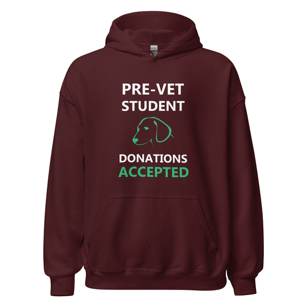 Pre- Vet Student Unisex Hoodie-Unisex Hoodie | Gildan 18500-I love Veterinary