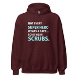 Not every super hero wears a cape Unisex Hoodie-Unisex Hoodie | Gildan 18500-I love Veterinary