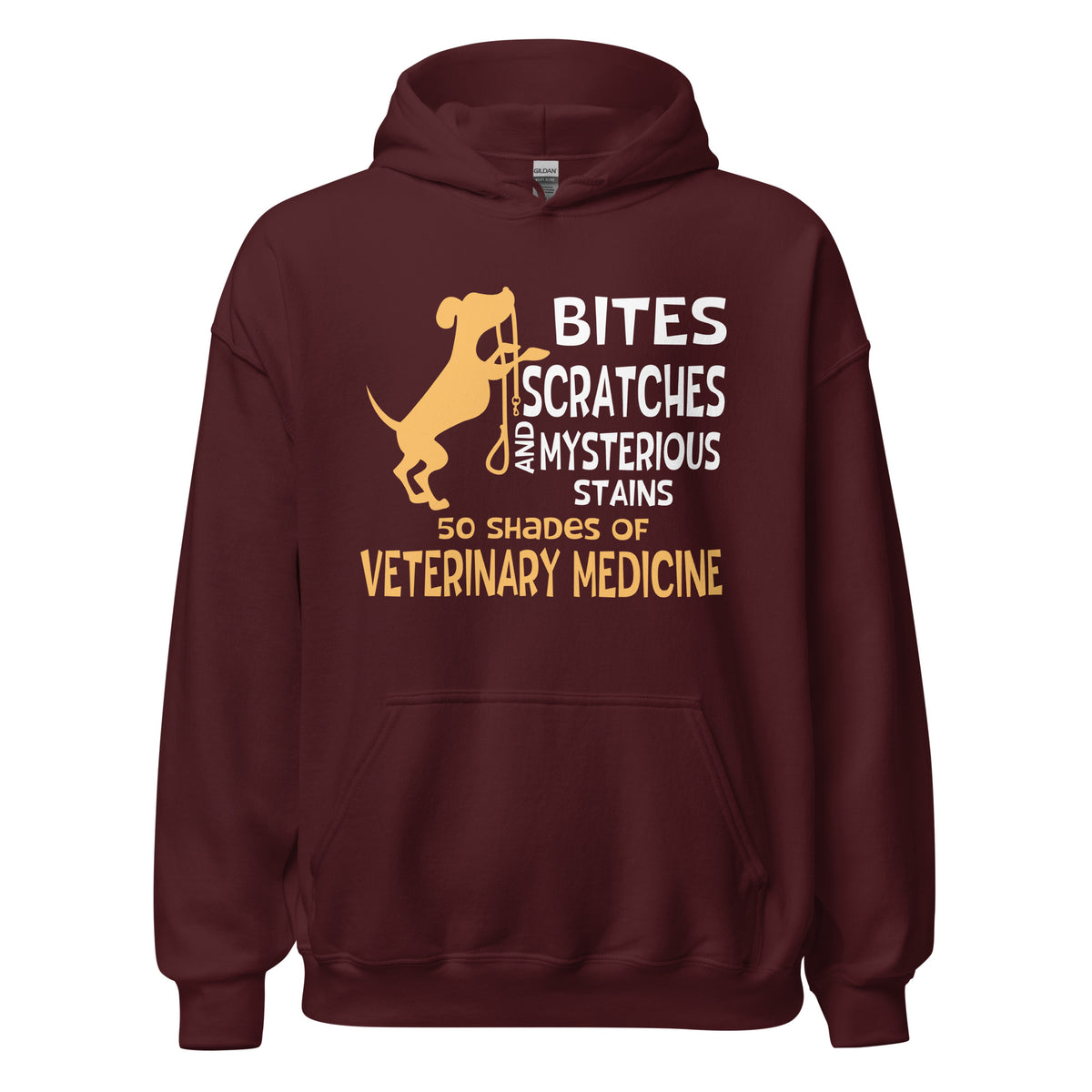 50 Shades of Veterinary Medicine Unisex Hoodie-I love Veterinary