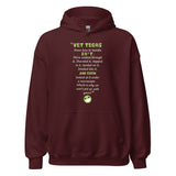 Know how to handle it Unisex Hoodie-I love Veterinary