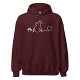 Personalized Hoodie for Avmcvet-I love Veterinary