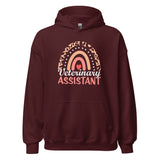 Veterinary Assistant Heart Unisex Hoodie-I love Veterinary