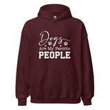 Dogs Are My Favorite People Unisex Hoodie-I love Veterinary