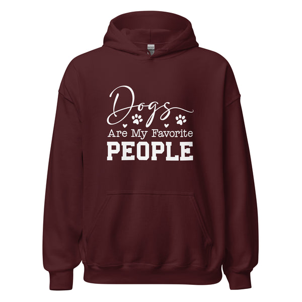 Dogs Are My Favorite People Unisex Hoodie-I love Veterinary
