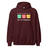 The woman, the wonder, the legend - the Veterinarian Unisex Hoodie-I love Veterinary