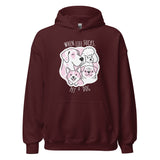 When life sucks pet a dog Unisex Hoodie-I love Veterinary