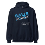 Veterinary - Balls are Overrated Unisex Hoodie-I love Veterinary