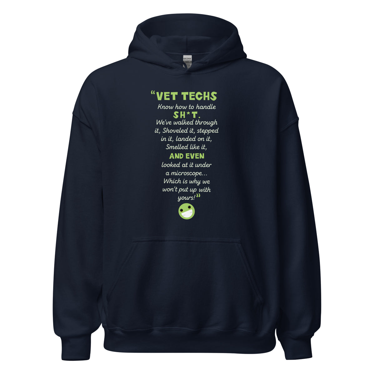 Know how to handle it Unisex Hoodie-I love Veterinary
