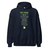 Know how to handle it Unisex Hoodie-I love Veterinary