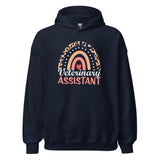 Veterinary Assistant Heart Unisex Hoodie-I love Veterinary