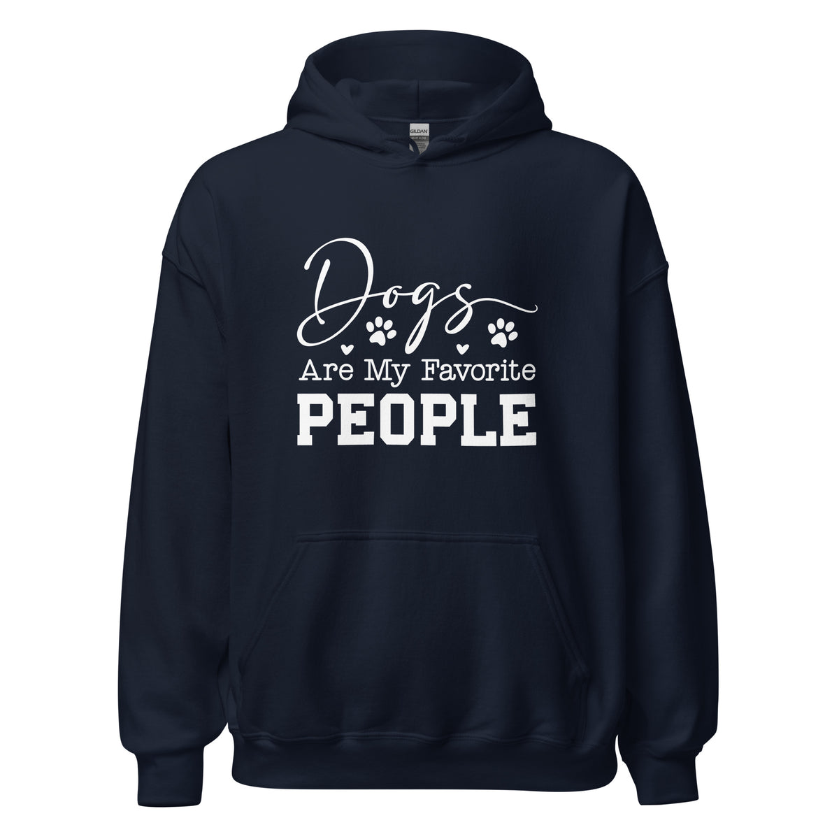 Dogs Are My Favorite People Unisex Hoodie-I love Veterinary