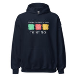 The woman, the wonder, the legend - the Vet Tech Unisex Hoodie-I love Veterinary