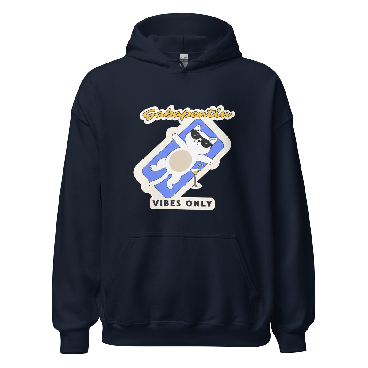 Gabapentin vibes only Unisex Hoodie-I love Veterinary