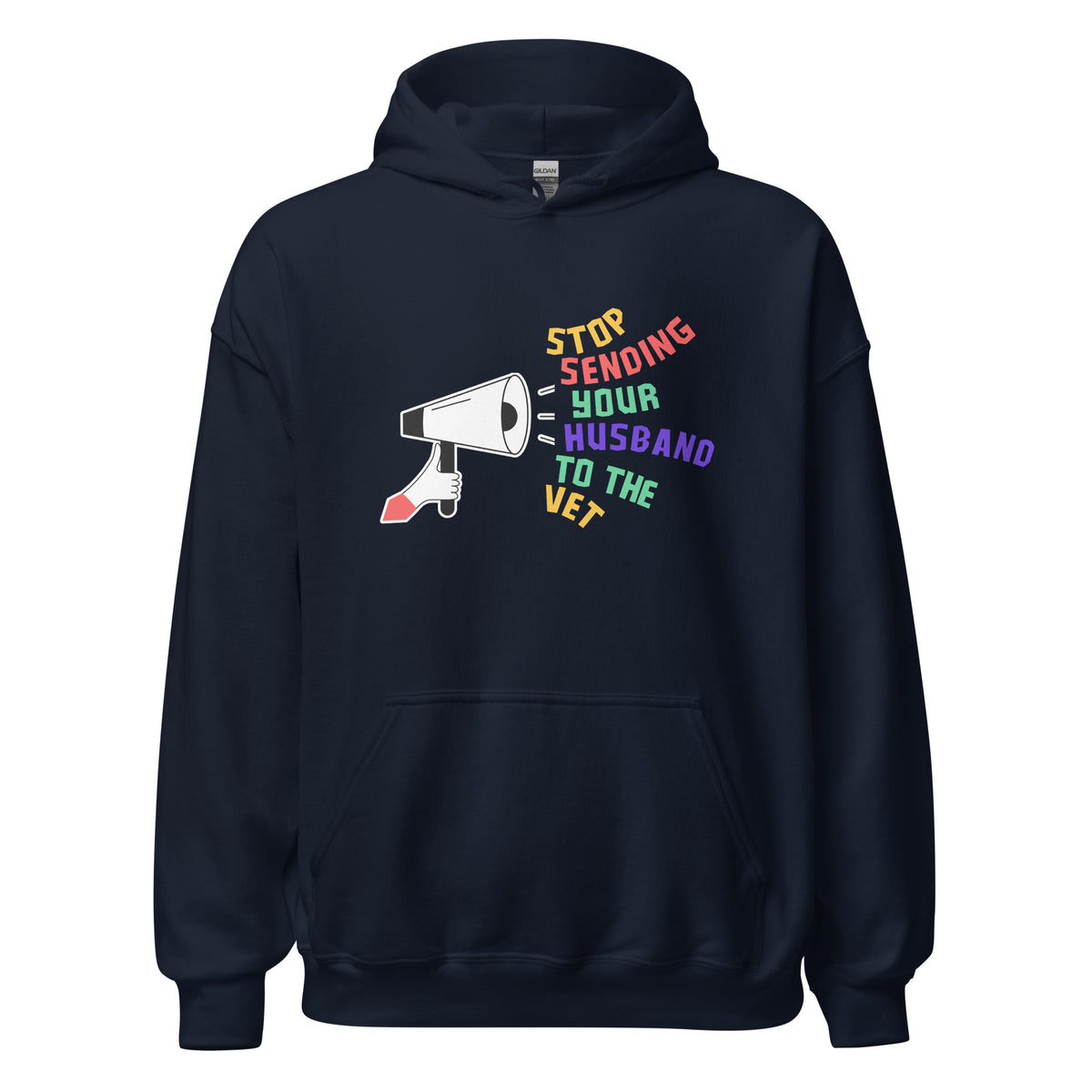 Stop sending your husband to the vet Unisex Hoodie-I love Veterinary