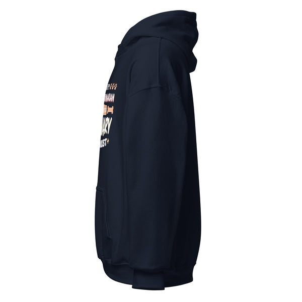 Exhausted veterinary receptionist Unisex Hoodie-I love Veterinary
