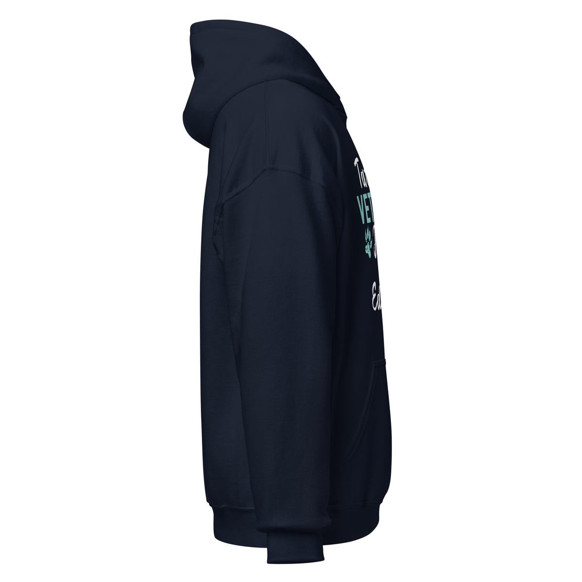 Vet Nurse Inked and Educated Unisex Hoodie-I love Veterinary