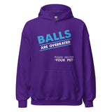 Veterinary - Balls are Overrated Unisex Hoodie-I love Veterinary