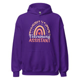 Veterinary Assistant Heart Unisex Hoodie-I love Veterinary