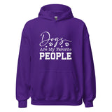 Dogs Are My Favorite People Unisex Hoodie-I love Veterinary
