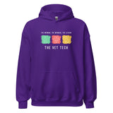 The woman, the wonder, the legend - the Vet Tech Unisex Hoodie-I love Veterinary