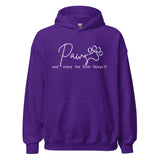 Paws and enjoy the little things Unisex Hoodie-I love Veterinary