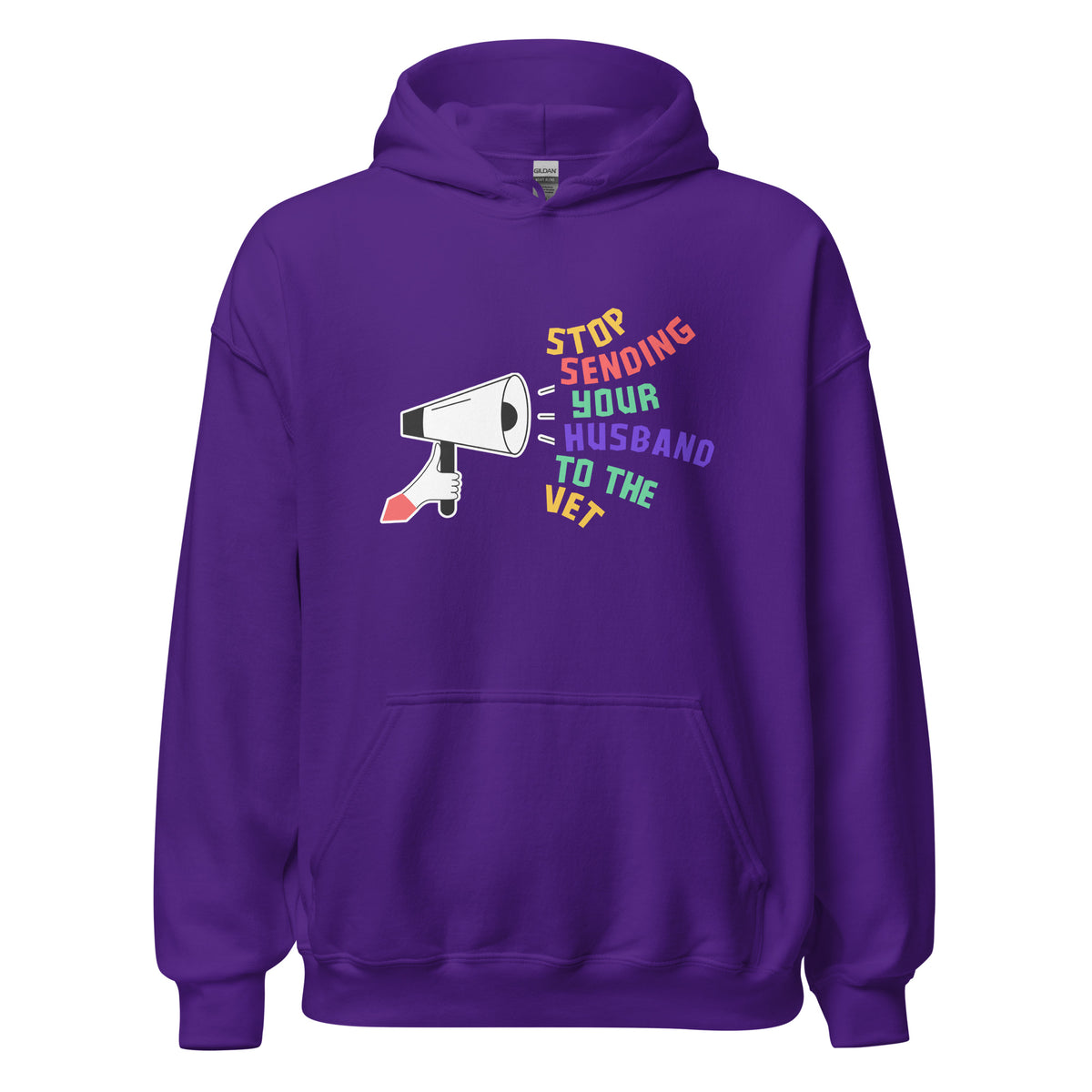 Stop sending your husband to the vet Unisex Hoodie-I love Veterinary