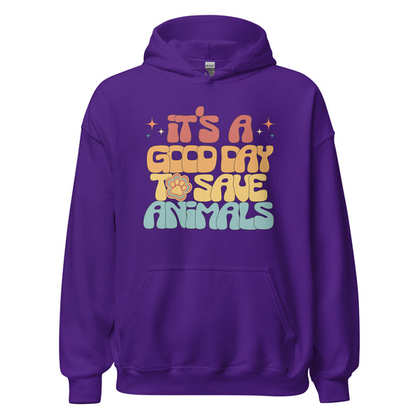 It's a good day to save animals Unisex Hoodie-I love Veterinary