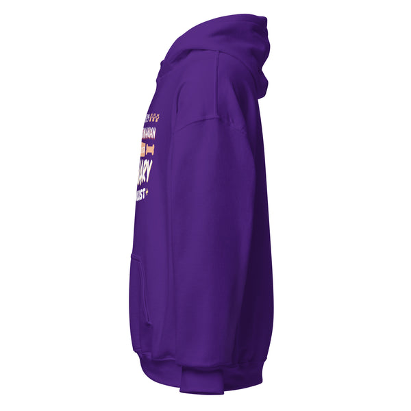 Exhausted veterinary receptionist Unisex Hoodie-I love Veterinary