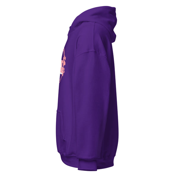 Vet Receptionist circle two paws Unisex Hoodie-I love Veterinary