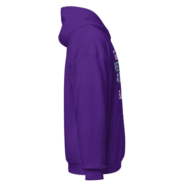 Vet Nurse Inked and Educated Unisex Hoodie-I love Veterinary