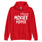 Classy mother pupper Unisex Hoodie-I love Veterinary